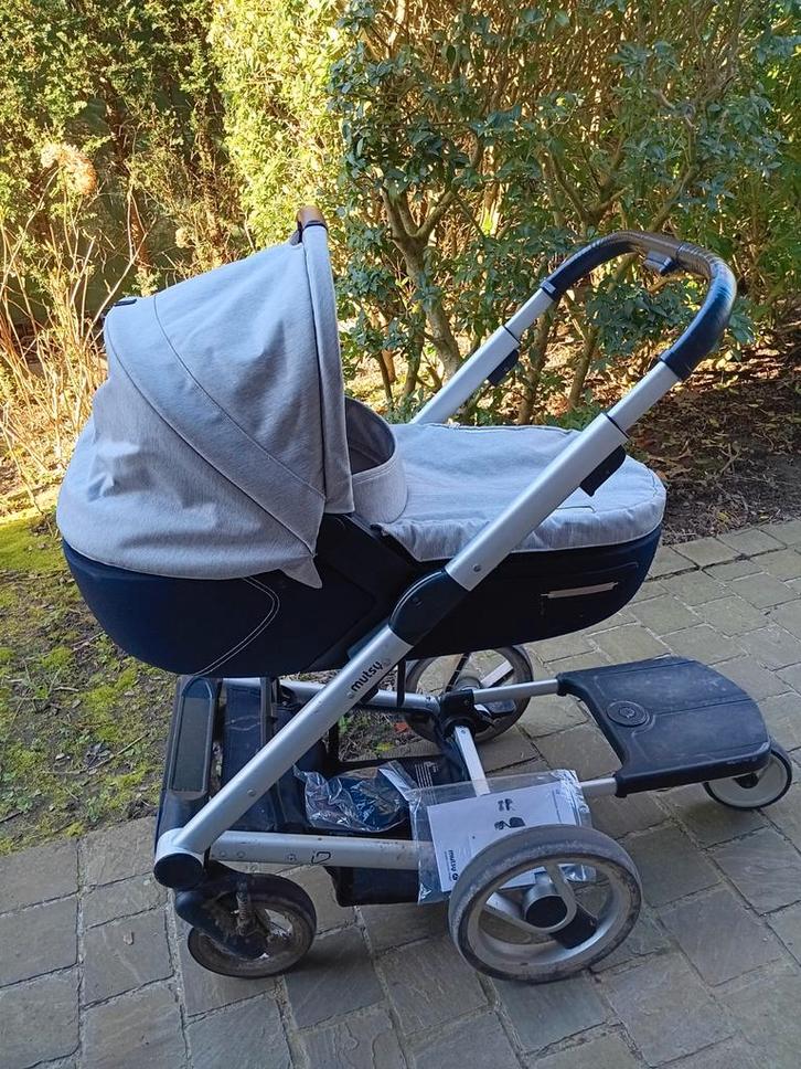 Kinderwagen mutsy i2, Enfants & Bébés, Poussettes & Combinaisons, Utilisé, Poussette, Mutsy, Avec nacelle, Tige de poussée réglable