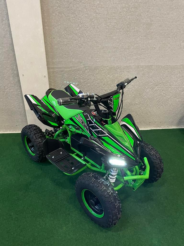 Nieuwe Ultra 1000 watt elektrische groene mini kinder quad, Kinderen en Baby's, Speelgoed | Buiten | Accuvoertuigen, Nieuw, Ophalen