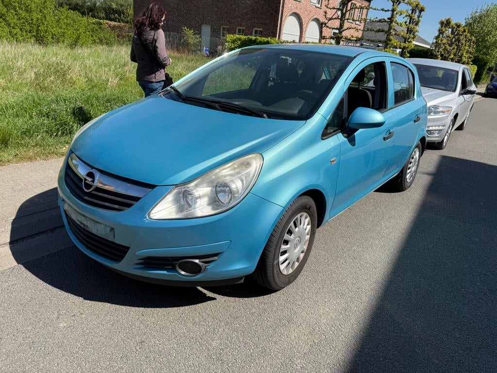 Opel Corsa 1.2i 2020 5-deurs Euro 5-MOTOR START NIET!!, Voorwielaandrijving, Stof, 4 cilinders, Blauw