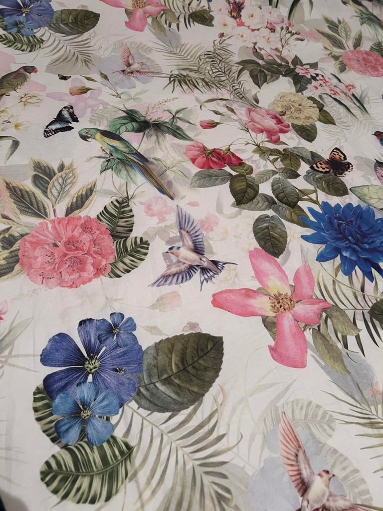 luxueuze dekbedovertrek met 2 bijpassende kussenslopen, Ophalen, Zo goed als nieuw, Dekbedovertrek