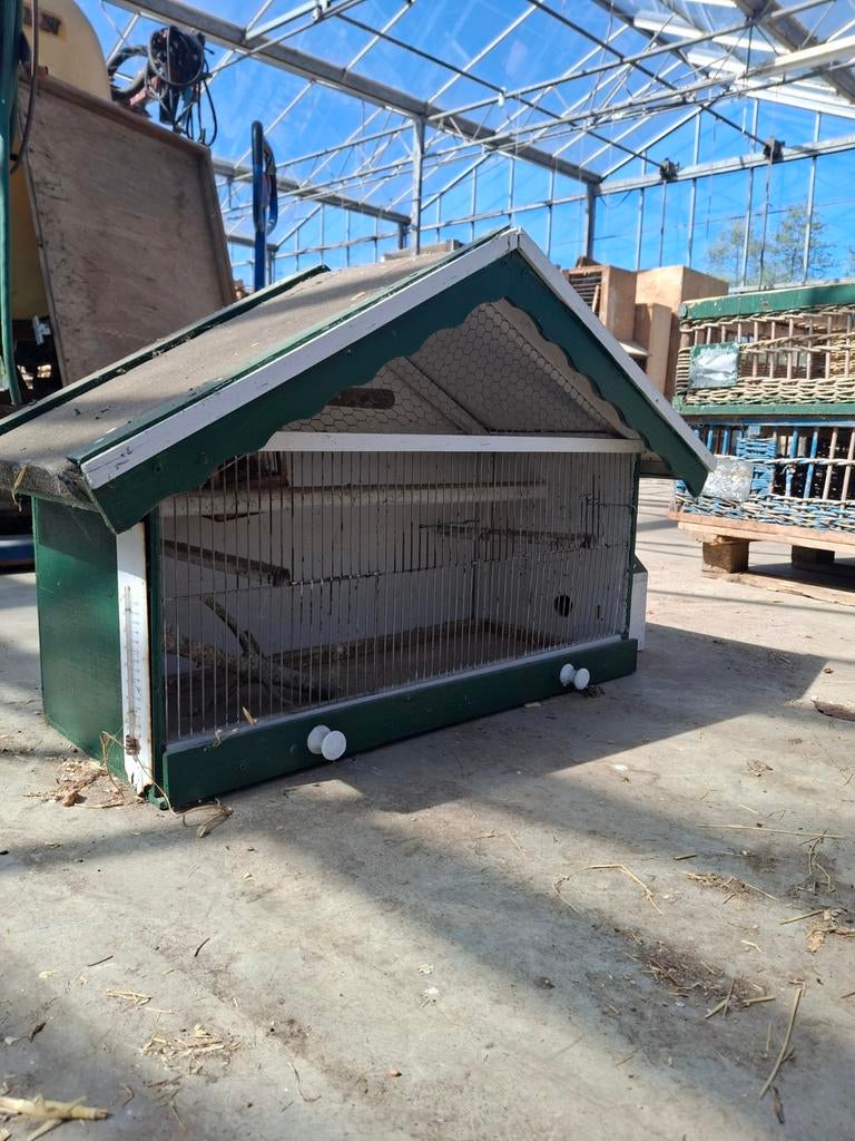 Vogel kooi, Animaux & Accessoires, Oiseaux | Cages & Volières, Enlèvement, Bois, Cage d'élevage