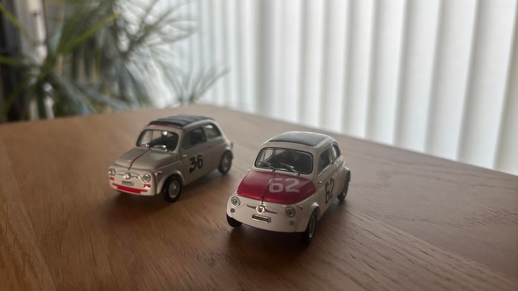 Modèle de voiture Fiat 500, Enlèvement ou Envoi, Comme neuf, Voiture