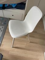Chaise blanche IKEA, Enlèvement, Utilisé, Autres matériaux, Blanc