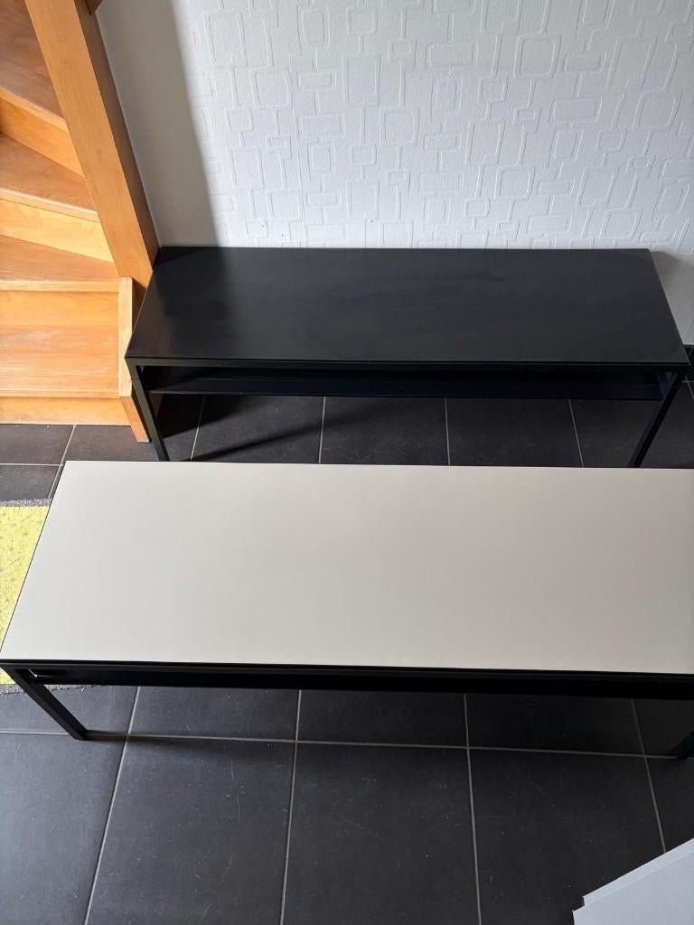 3 tables basses, Maison & Meubles, Tables | Tables de salon, 100 à 150 cm, Moins de 50 cm, Enlèvement, Utilisé