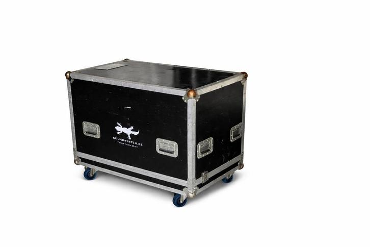 Flightcase voor 2 x 15” speakers, Musique & Instruments, Boîtiers & Valises, Comme neuf, Flight case, Enlèvement