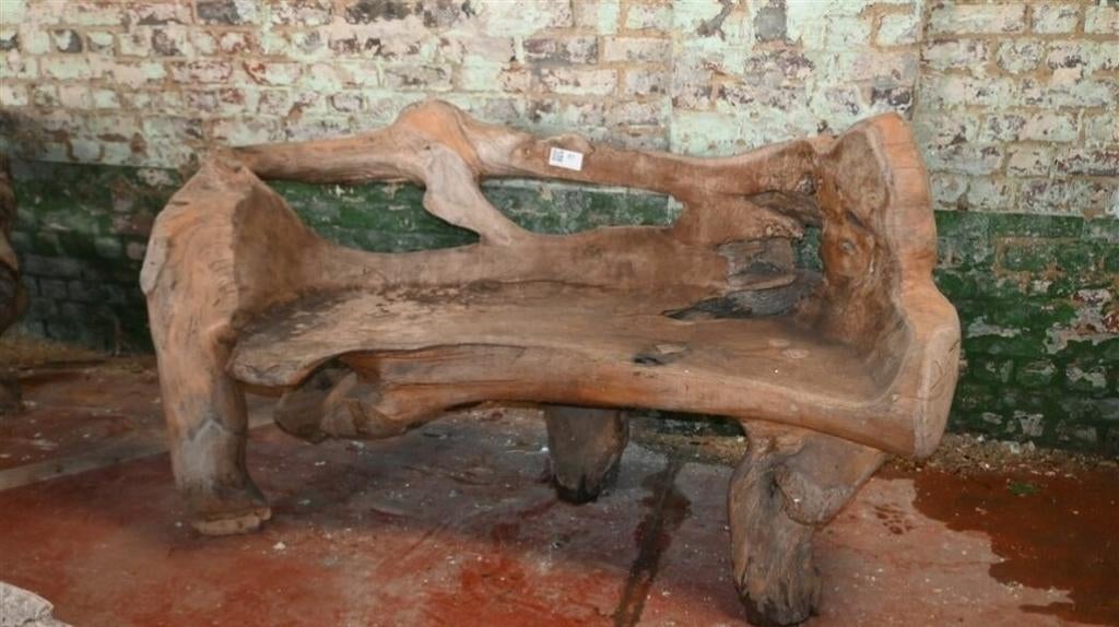 Houten zitbank, Tuin en Terras, Tuinbanken, Ophalen