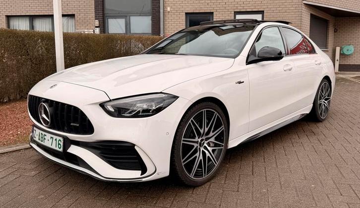 Mercedes-benz c43 AMG. 4Matic Hybrid. 40.000€ Ex Btw, Auto's, Mercedes-Benz, Particulier, C-Klasse, 360° camera, 4x4, ABS, Achteruitrijcamera