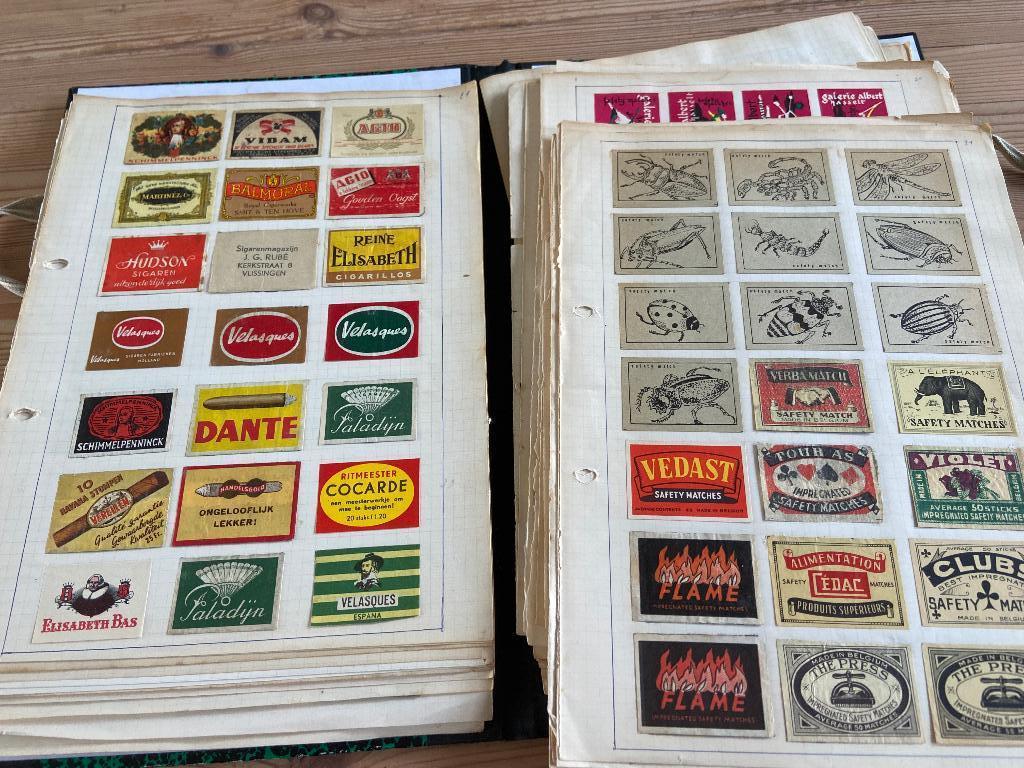 Oude luciferprentjes, Verzamelen, Foto's en Prenten, Ophalen