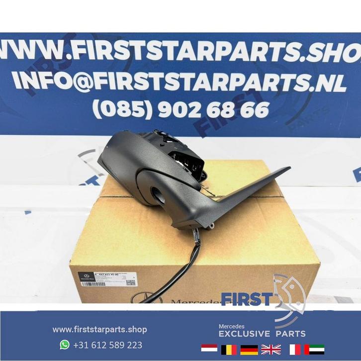 W447 SPIEGEL RECHTS zijspiegel Mercedes EQV / V KLASSE / E V, Auto-onderdelen, Spiegels, Mercedes-Benz, Gebruikt, Ophalen of Verzenden