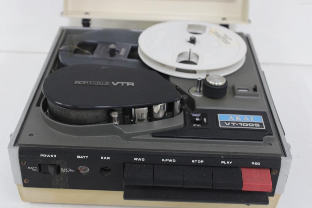 Vintage Draagbare Videocassetterecorder van AKAI, Ophalen of Verzenden, Niet ingevuld, Niet ingevuld, Niet ingevuld