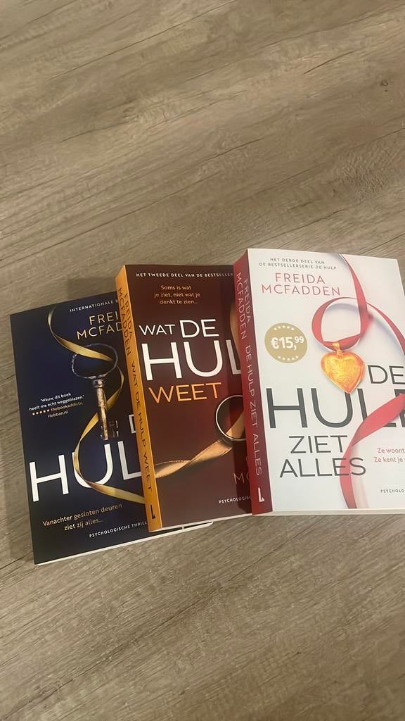 Trilogie DE HULP van Freida Mc Fadden, Livres, Enlèvement, Comme neuf