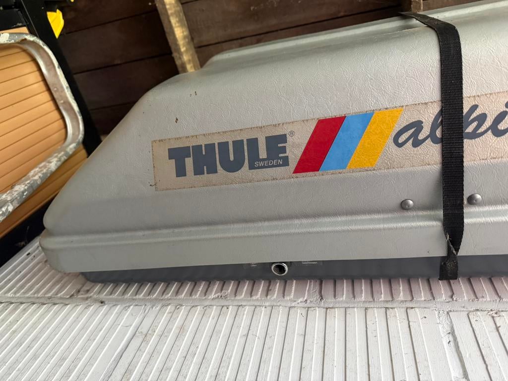Dakkoffer thule ski s, Auto diversen, Dakkoffers, Ophalen, Gebruikt
