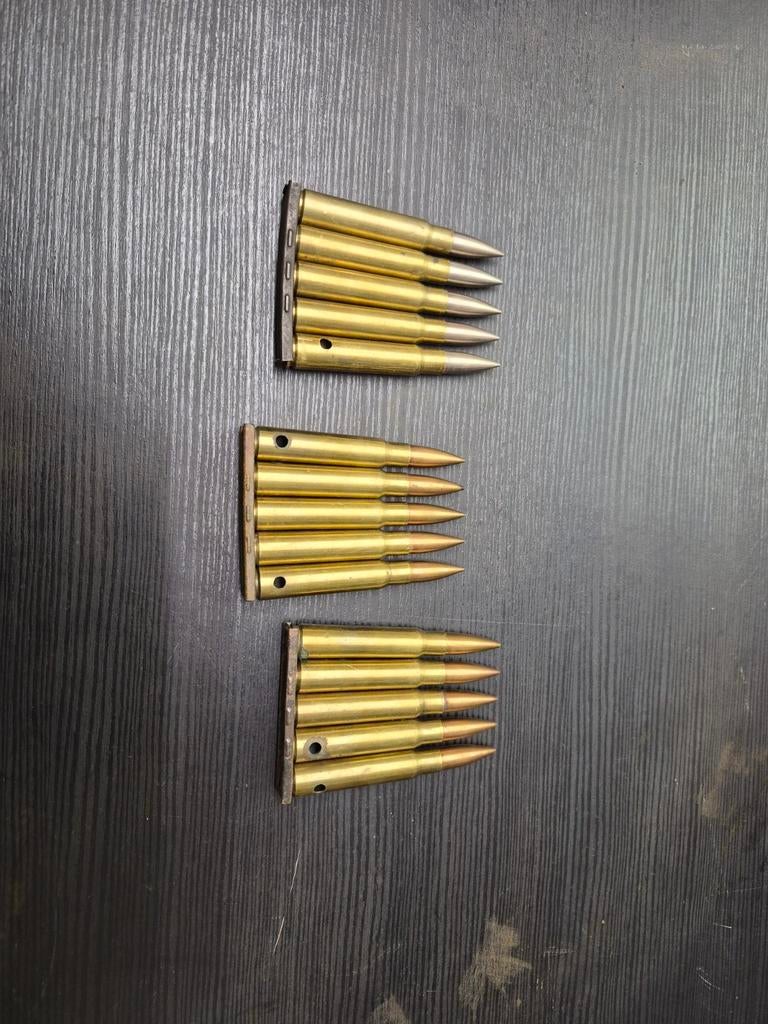 Motifs Wo1 German 7.92 sur clip, Enlèvement