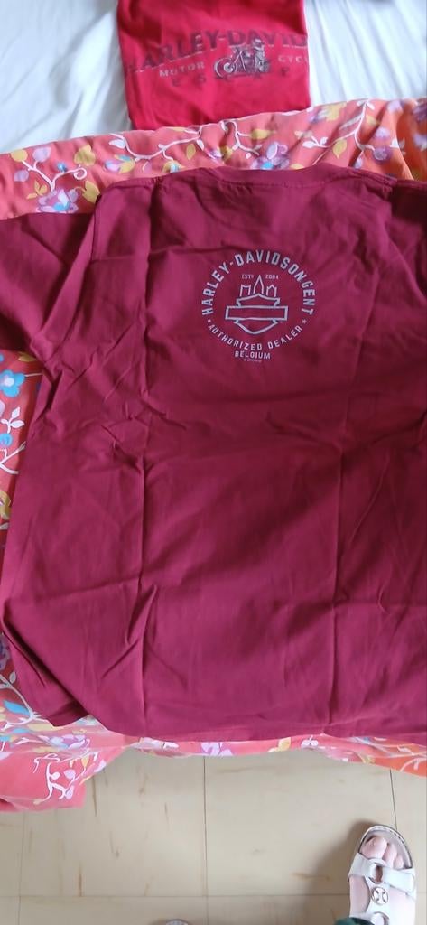 T-shirts Harley Davidson, Ophalen