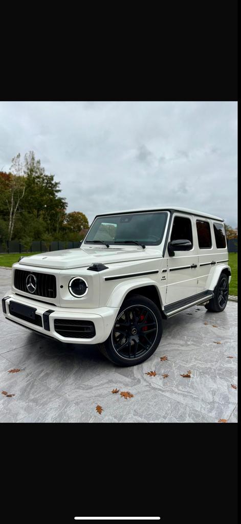 G63 AMG MERCEDES, Autos, Land Rover, Particulier, Pilote automatique de stationnement, Rouge, Noir, Cuir, Enlèvement