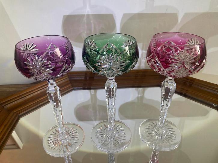 Plusieurs Val Saint Lambert  de ma collection a vendre, Antiquités & Art, Antiquités | Verre & Cristal, Enlèvement ou Envoi