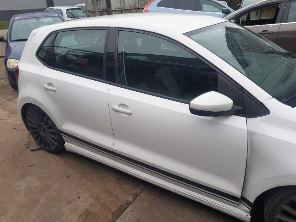 PORTIERRUIT RECHTS VOOR Volkswagen Polo V (6R) (6R0845202A), Auto-onderdelen, Ruiten en Toebehoren, Volkswagen, Gebruikt