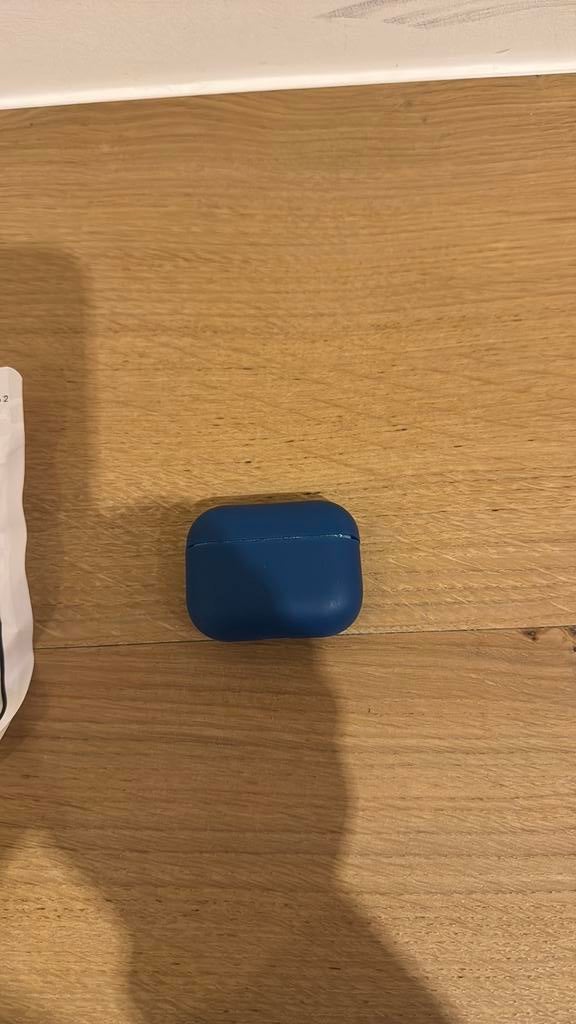 Airpod Pro 2 Siliconen beschermhoes, Ophalen of Verzenden, Zo goed als nieuw, Blauw, Siliconen