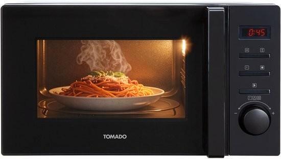 Microgolf oven Tomado - met garantie, Electroménager, Micro-ondes, Neuf, Autoportant, 45 à 60 cm, Four, Plaque tournante, Enlèvement