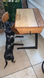 Vintage schoolbankje, Antiek en Kunst, Ophalen