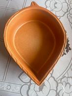 Moule à four en terre cuite ancienne forme goutte d’eau, Enlèvement, Comme neuf