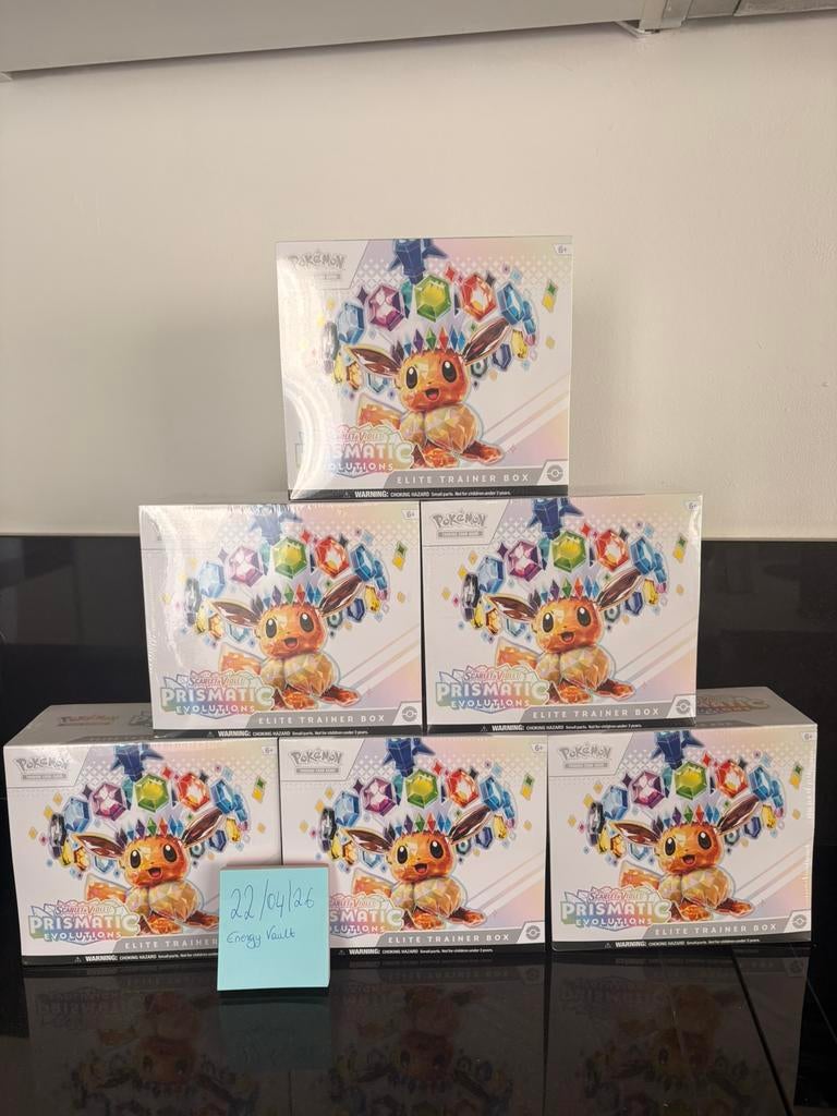 Prismatic Evolutions Elite Trainer Box ETB, Informatique & Logiciels, Logiciel d'Édition, Enlèvement, Comme neuf