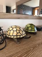lot de 2 Lampe Tortue Tiffany – Verre coloré / vitrail, Maison & Meubles, Enlèvement ou Envoi, Neuf, Verre
