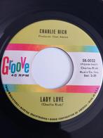 CHARLIE RICH. LADY LOVE. POPCORN OLDIES USA 45T, Ophalen of Verzenden