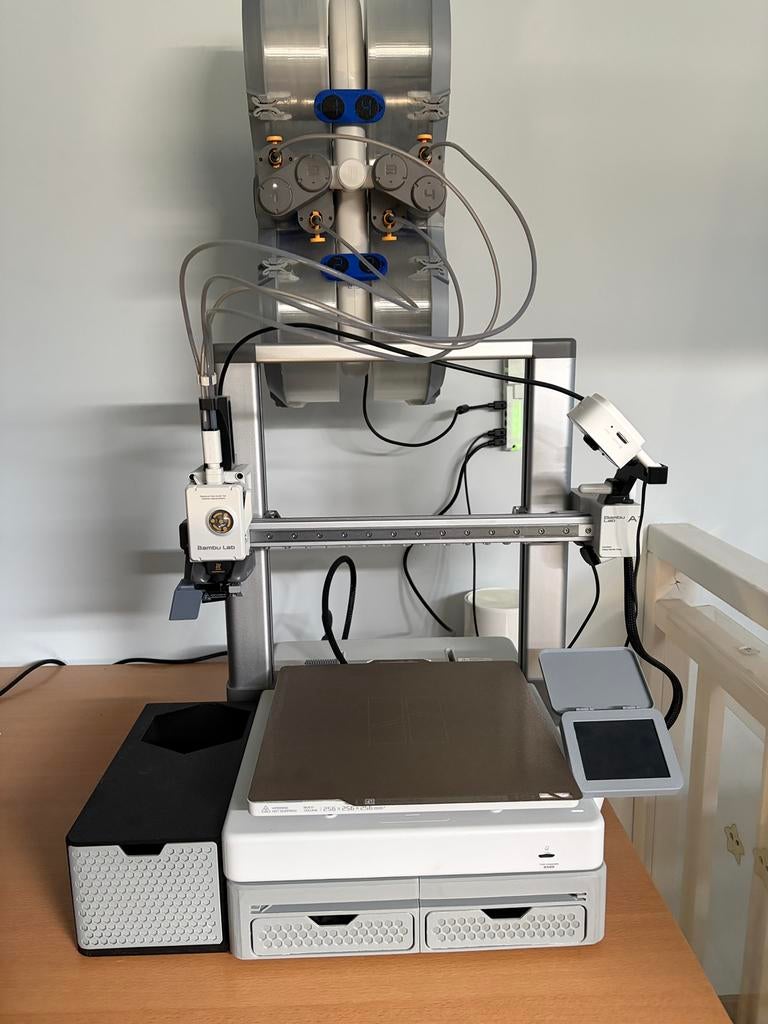 Bambulab A1 combo., Computers en Software, 3D Printers, Ophalen, Zo goed als nieuw