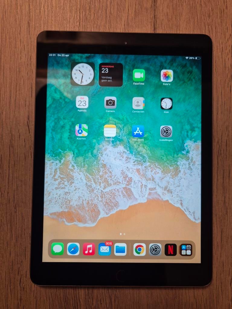 iPad 6e generatie (2018) – 32GB – goede staat – werkt perfec, Computers en Software, Apple iPads, Ophalen