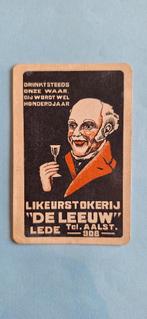 Carte à jouer Lede Aalst_De Leeuw liqueur distillery_279, Enlèvement ou Envoi, Utilisé, Carte(s) à jouer