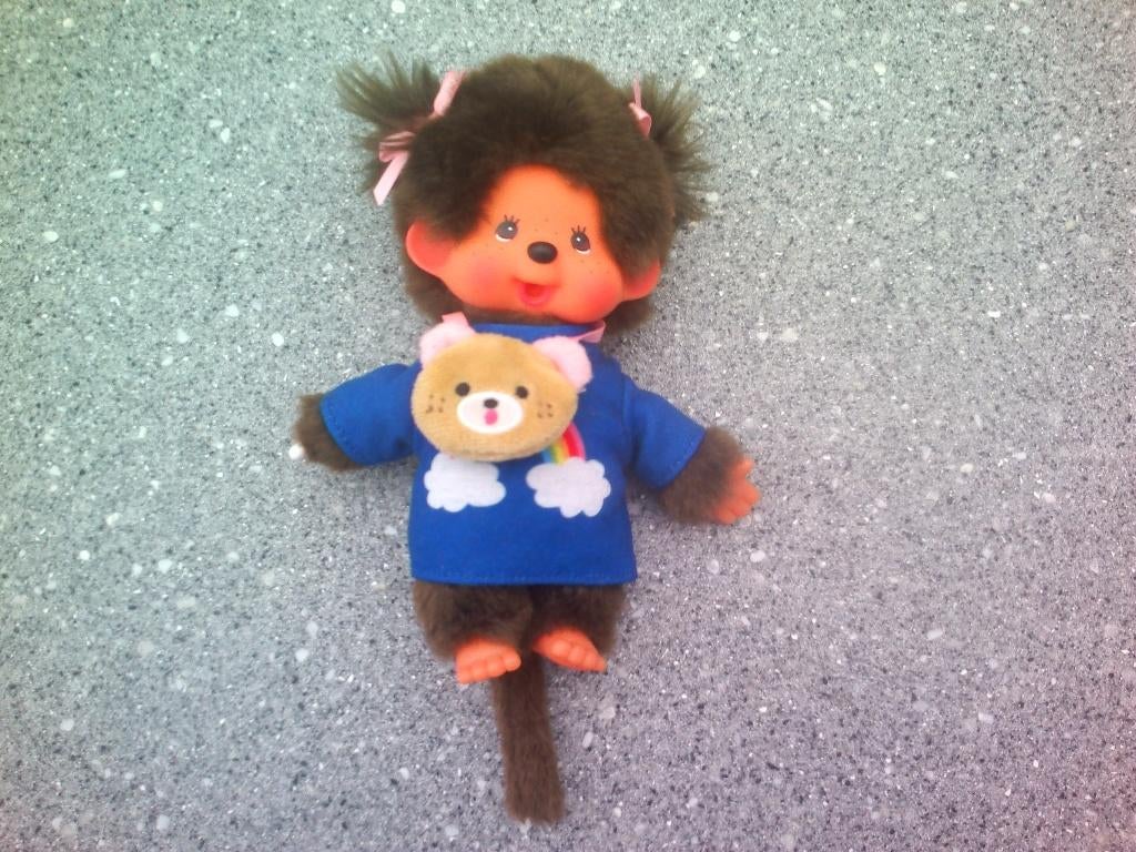 Monchhichi knuffel., Collections, Jouets miniatures, Comme neuf, Enlèvement ou Envoi