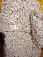 LEGO - brique modifiée 1x2 avec profil de maçonnerie, blanc, Enlèvement ou Envoi, Neuf, Briques en vrac, Lego