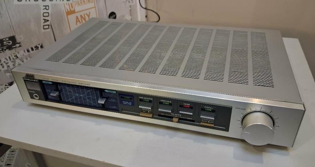 JVC vintage versterker A-K22, Audio, Tv en Foto, Versterkers en Ontvangers, JVC, Ophalen of Verzenden, Zo goed als nieuw, Minder dan 60 watt
