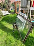 Groot raam GRATIS, Enlèvement, Utilisé, Verre