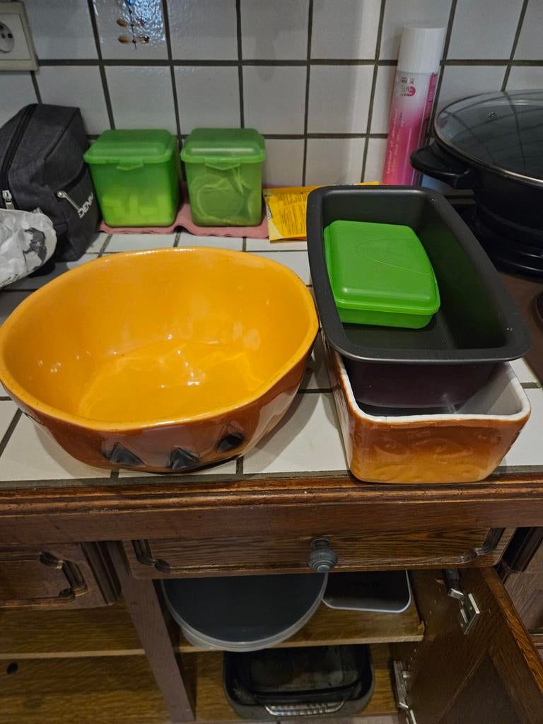 Vuurvaste schotels goede staat, Huis en Inrichting, Ophalen