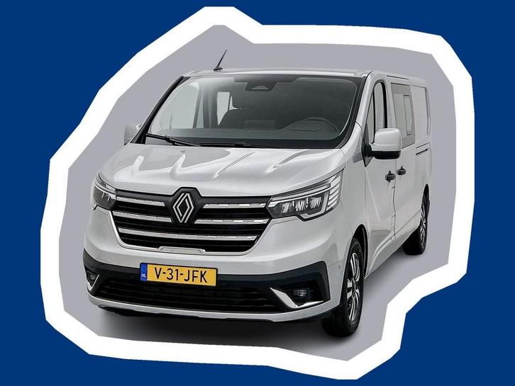 Renault Trafic 2.0 Blue dCi EDC 170 T29 L2H1 Extra DC 2x Sch, Autos, Camionnettes & Utilitaires, Entreprise, ABS, Régulateur de distance