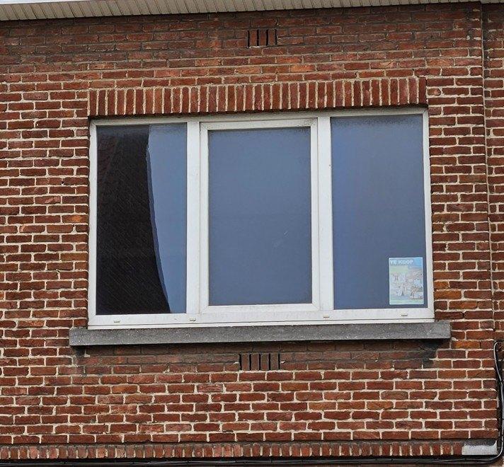 Raam dubbel glas pvc draai kip 3 delig, Bricolage & Construction, Vitres, Châssis & Fenêtres, Utilisé, Double vitrage, Enlèvement