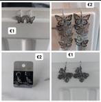 Partijtje oorbellen, Bijoux, Sacs & Beauté, Boucles d'oreilles, Enlèvement ou Envoi, Neuf, Autres couleurs, Autres matériaux