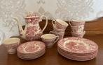 Antiek servies rood, Huis en Inrichting, Ophalen, Zo goed als nieuw