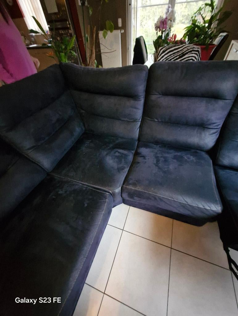 Salon, Maison & Meubles, Enlèvement, Comme neuf, Tissus