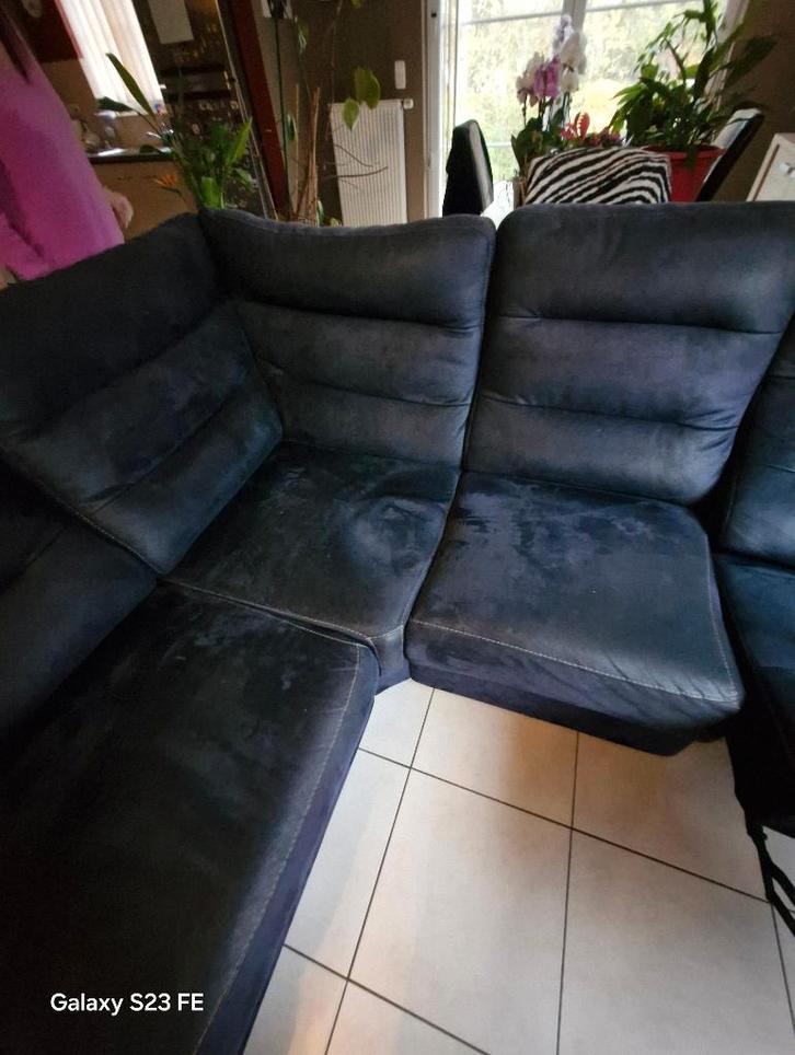 Salon, Maison & Meubles, Canapés | Coins salons complets, Comme neuf, Tissus, Enlèvement