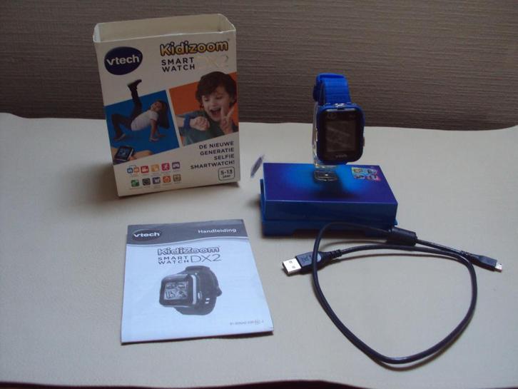 KidiZoom Smartwatch DX2 blauw     NIEUW !, Bijoux, Sacs & Beauté, Montres | Enfants, Bleu, Enlèvement ou Envoi