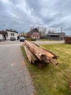 Oude eiken balken, Ophalen, Gebruikt, Balken
