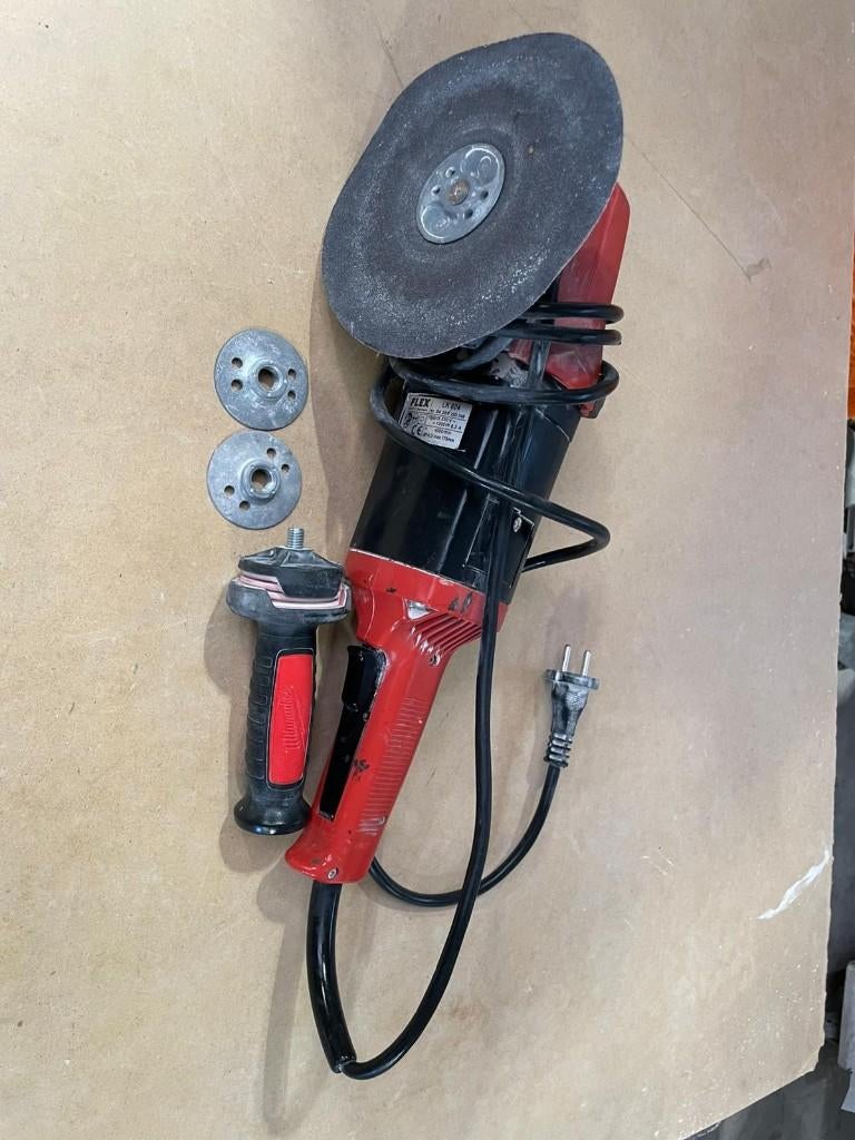 Meuleuse Flex professionnelle avec disque - pierre/marbrerie, Enlèvement ou Envoi, Utilisé