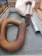 flexibele buis met stuk voor schoorsteen, Ophalen, Gebruikt