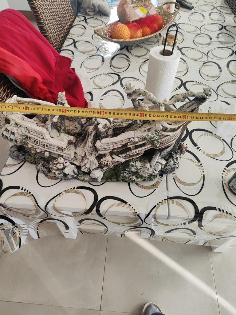 Bateau pour aquarium