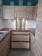 cuisine semi-équipée, Maison & Meubles, 25 à 50 cm, 200 cm ou plus, Comme neuf, Brun