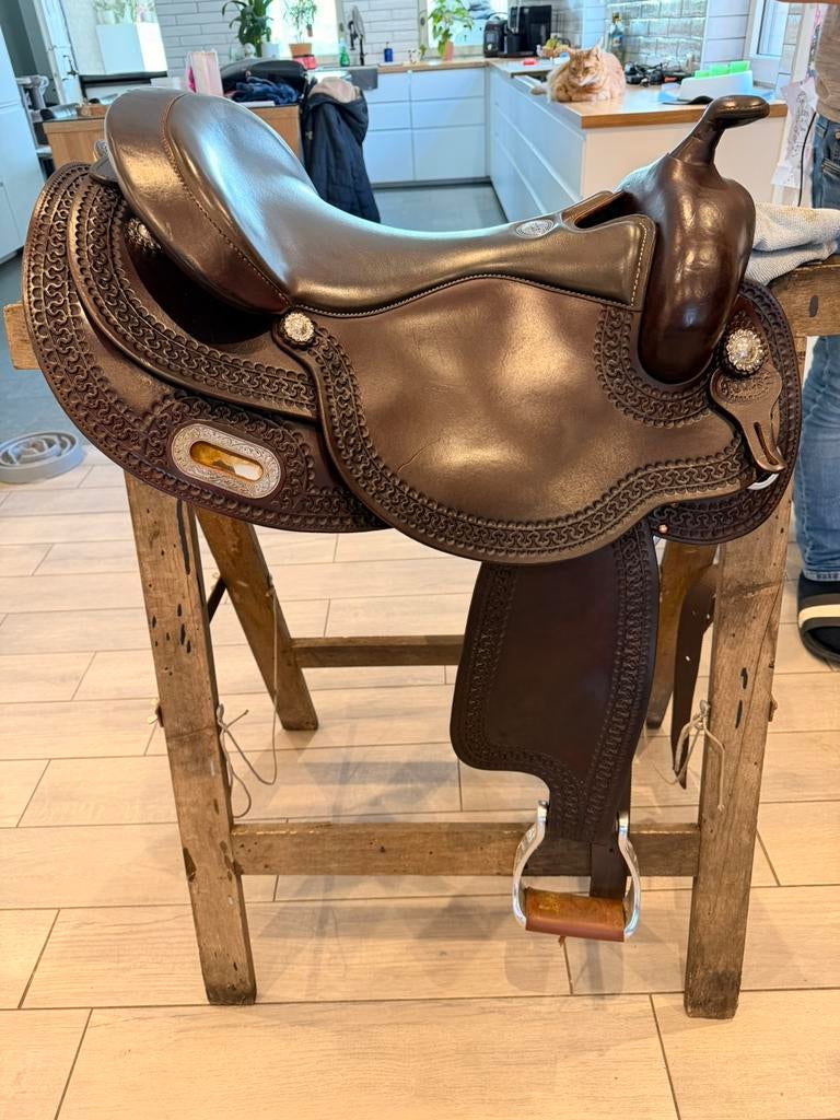 Pools quarter 17”, Animaux & Accessoires, Chevaux & Poneys | Selles, Enlèvement, Utilisé