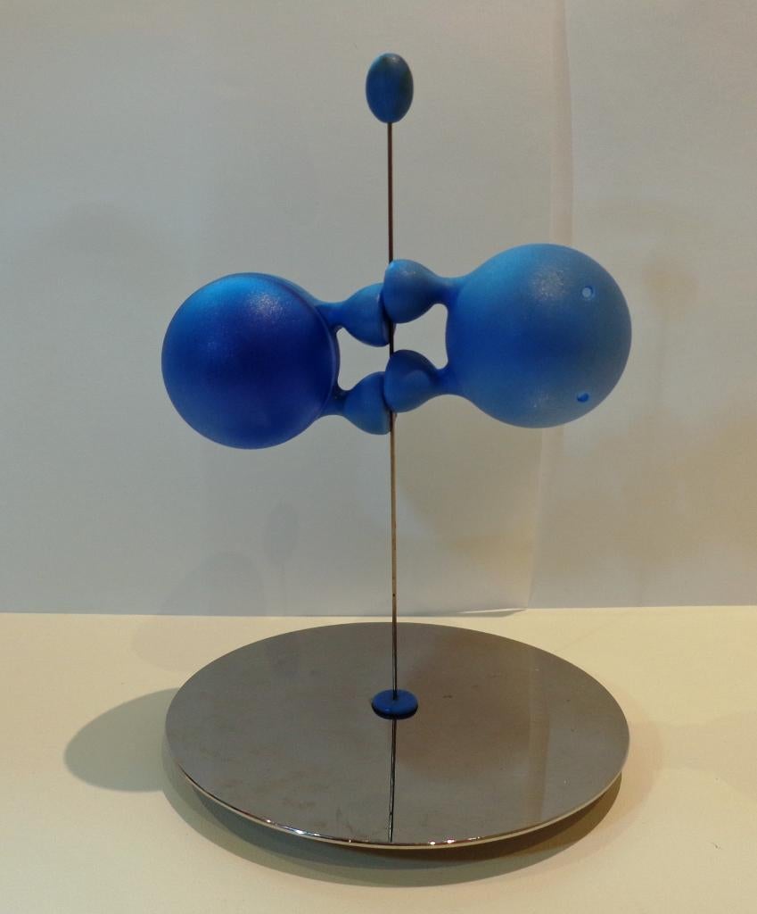 alessi peper en zout vaatjes - peper/zoutstel blauw, Ophalen of Verzenden, Zo goed als nieuw, Blauw, Alessi